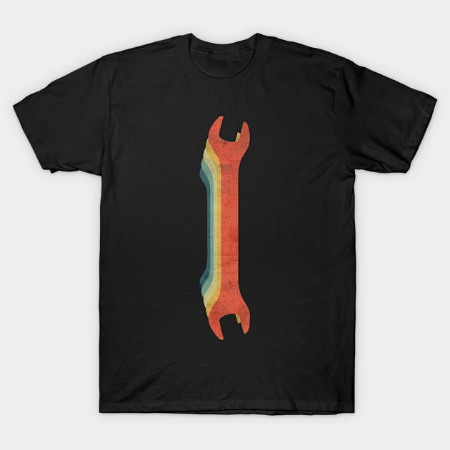 Wrench Retro Vintage Color T-Shirt by bridgewalker